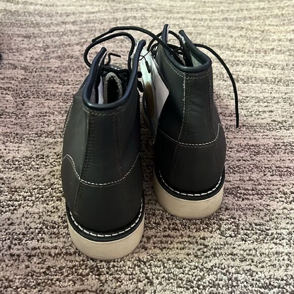 Red Wing 6" Classic Moc Boot Stone Bluff Grey US 9.5 - Picture 6 of 9